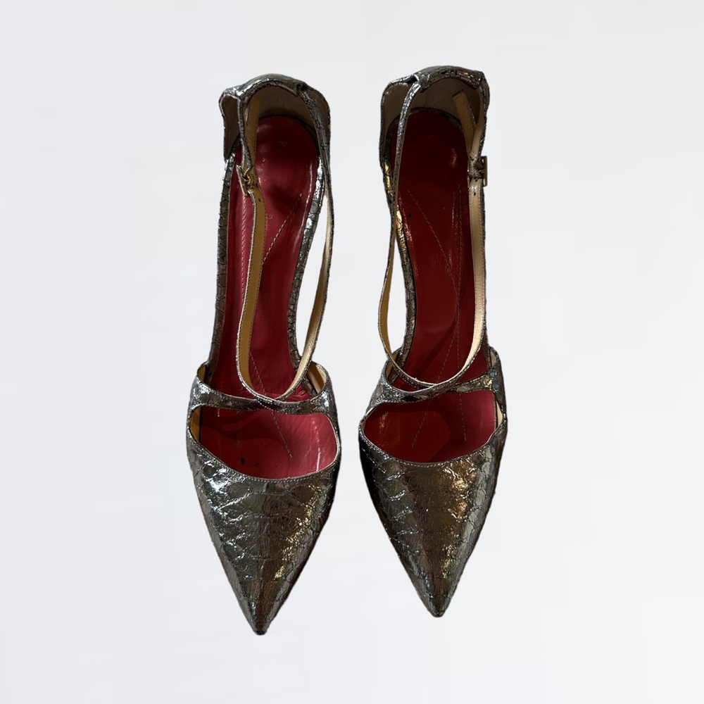 Kate Spade Silver Heels